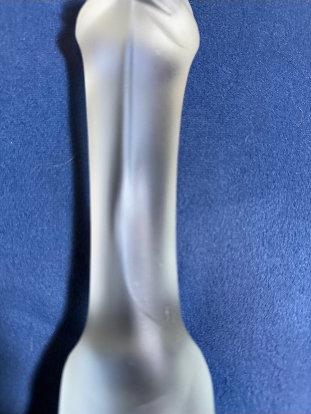 Vintage Art Deco Madonna & Child Frosted Glass Sculpture Stef Uiterwaal 1928/29 - Picture 4 of 7